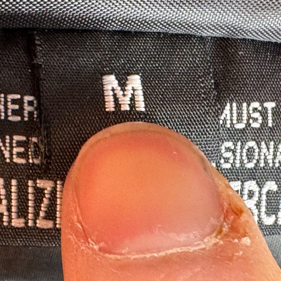 NWOT NIGHT RIDER MEN'S MOTORCYCLE LEATHER JACKET in Red - Picture 11 of 13